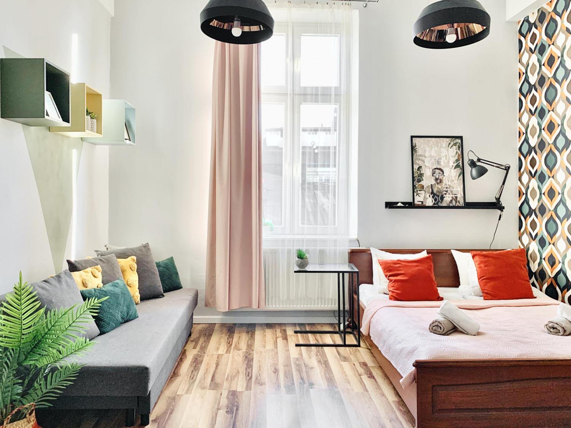 Green Apartments V2,0 #Nowy Square, Kazimierz District クラクフ 部屋 写真